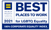 BEST PLACES TO WORK for LGBTQ Equality