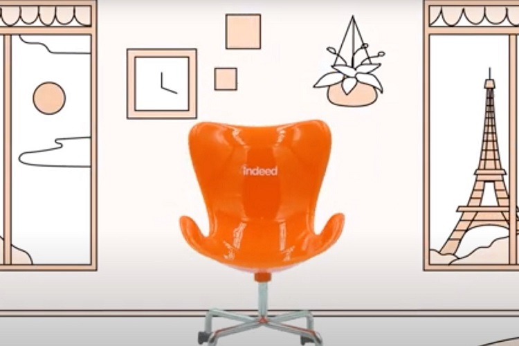 Indeed The Orange Chair Inside Out Recruit Holdings