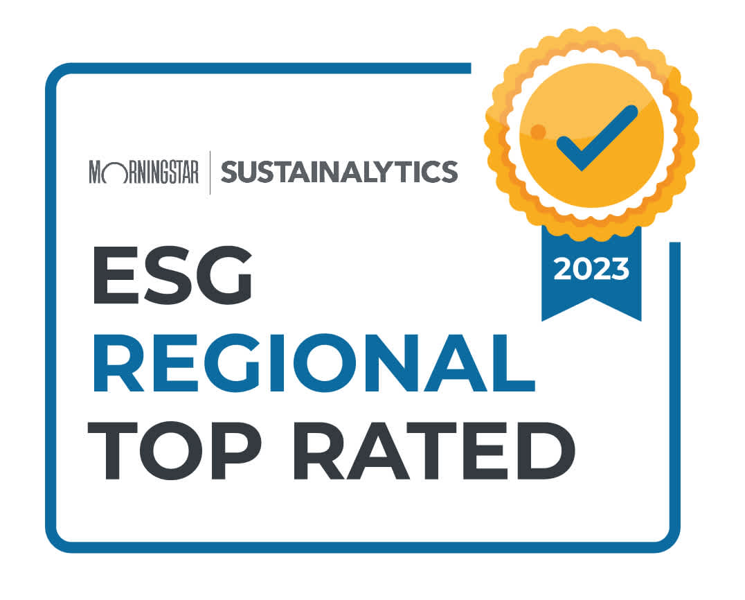 Sustainalytics RegionTopRated 2023