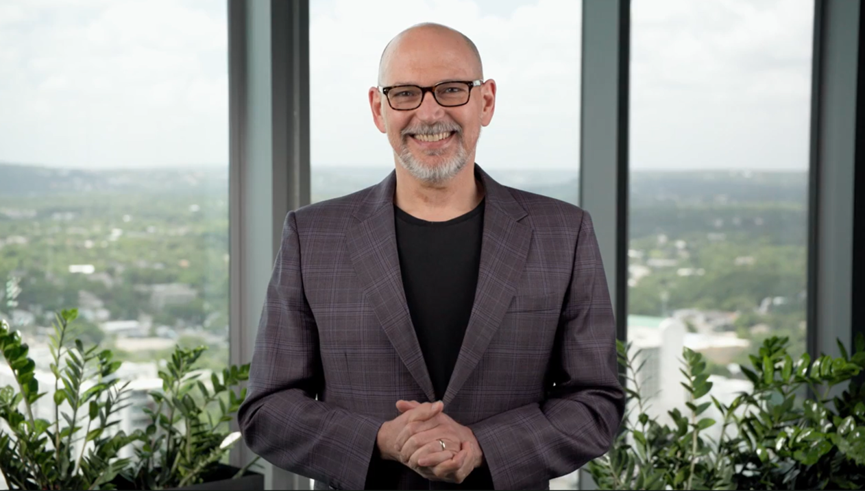 A snapshot of Chirs Hyams,CEO of Indeed