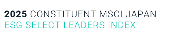 Logo showing that Recruit Holdings is included in the 2025 Constituent MSCI Nihonkabu ESG Select Leaders Index.