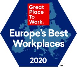 Great Place To Work Europe's Best Workplaces 2020